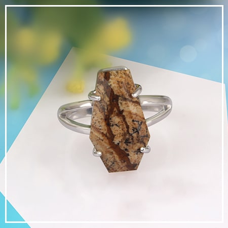 Picture Jasper Gemstone Jewelry